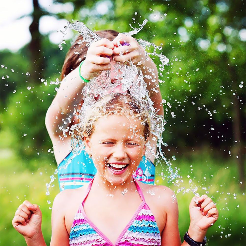 2000 Pack Water Balloons with Refill Kits, Latex Water Bomb Balloons Fight Games - Summer Fun for Adults