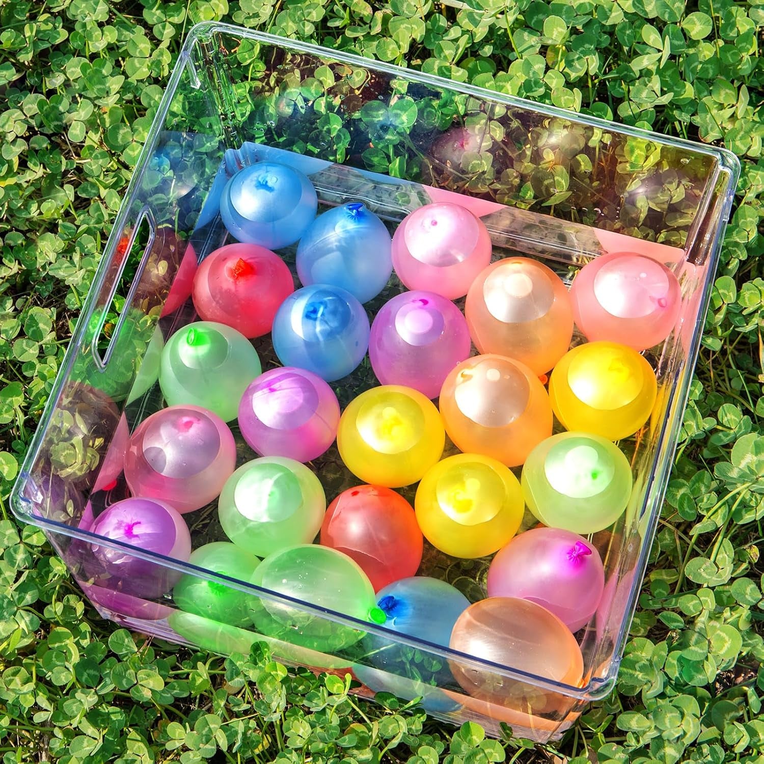 2000 Pack Water Balloons with Refill Kits, Latex Water Bomb Balloons Fight Games - Summer Fun for Adults
