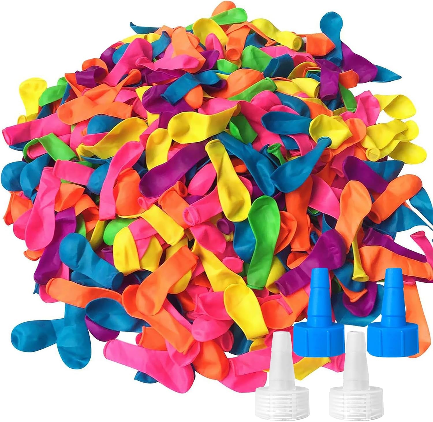 2000 Pack Water Balloons with Refill Kits, Latex Water Bomb Balloons Fight Games - Summer Fun for Adults