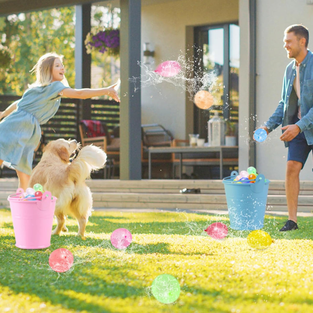 2000 Pack Water Balloons with Refill Kits, Latex Water Bomb Balloons Fight Games - Summer Fun for Adults