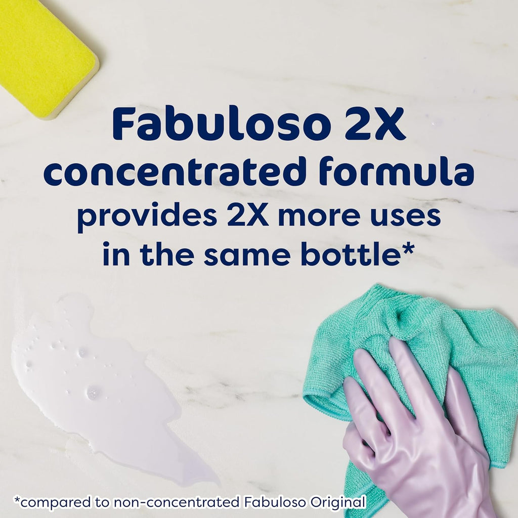 Multi-Purpose Cleaner & Floor Cleaner, 2X Concentrated, Lavender Scent, 56 Fluid Ounces