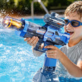 Electric Water Guns for Kids, Water Blaster Squirt Guns with Flashing Muzzle,Range up to 32Ft, Summer Outdoor Beach Swimming Pool Party Toys, Gift for Kids Age 8 9 10 11 12 Years Old Boys